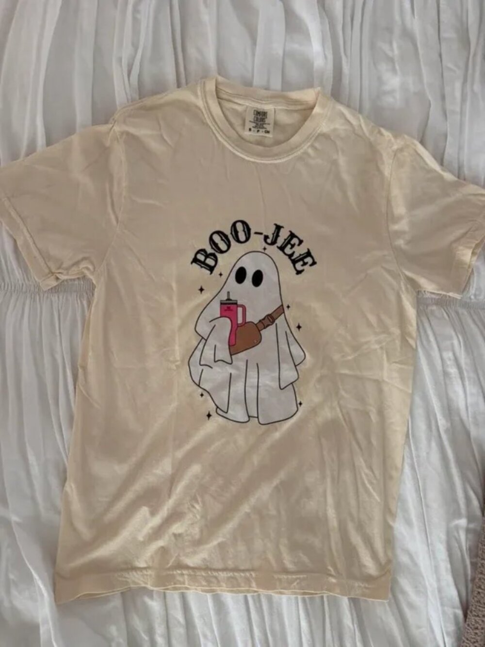 Comfort Colors Boo-Jee Ghost Halloween Tee